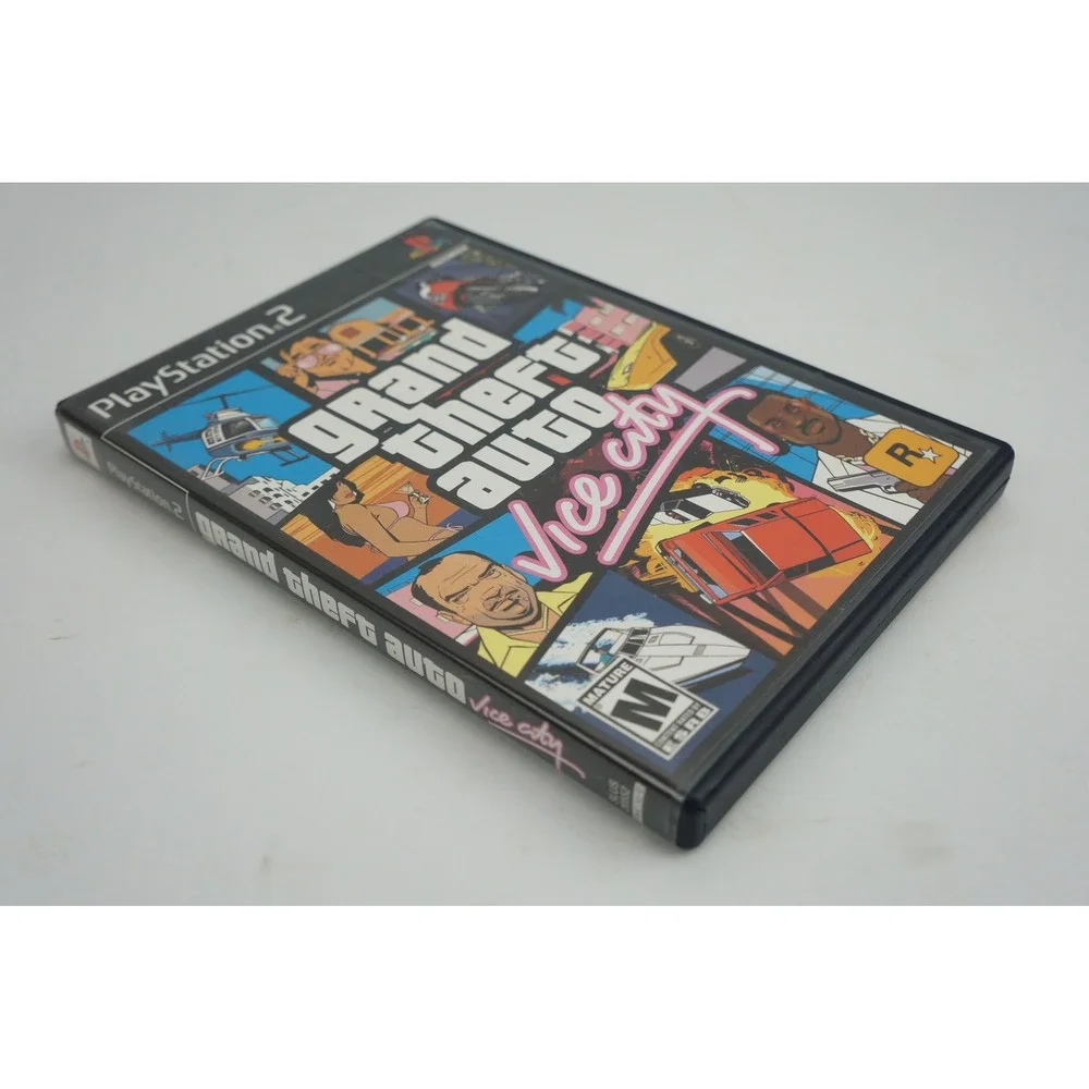 Sony PlayStation 2 Game Lot GTA Vice City Prince of Persia Dynasty Warriors 4